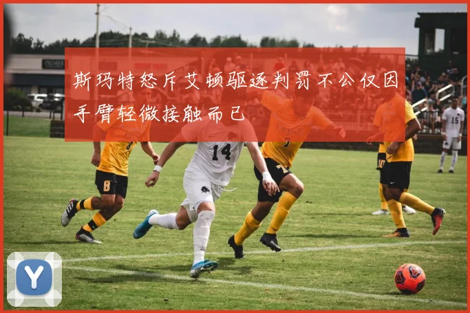 斯玛特怒斥艾顿驱逐判罚不公仅因手臂轻微接触而已